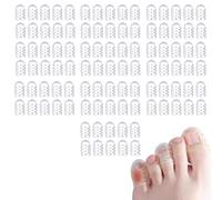 Silicone Anti-Friction Toe Protector, Gel Breathable Toe Covers for Men Women, Soft Clear Little Toes Separators Caps for Blisters,Calluses,and Corns