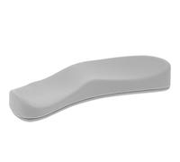 Silicone Argenté Repose-poignet Ergonomique pour Souris | Support Léger Antidérapant, Contour Ergonomique, Usage Bureau et Déplacements, pour Étudiants