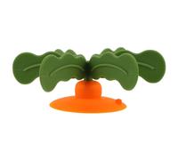 Silicone avec Insère pour Ralentir Ingestion pour Moyenne Vert Orange