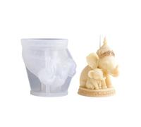 Silicone avec motifs mère thaïlandaise et éléphant pour l'artisanat et la décoration de la maison élégante fabrication de savon