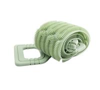 Silicone Back Scrubber for Shower - Double-Sided Bath Scrub Brush Soft Bath | Soft Bath Scrubber for Women Men Adults Lovers Swimmers | Daily Routine Home Apartment Travel Hotel Bathroom Silicone for