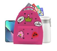 Silicone Backpack for Women, Waterproof Jelly Backpack, Cute Silicone Backpack, Cartoon Adjustable Travel Bag, Lightweight Backpack Purse, Girl's Travel Backpack, Waterproof Cartoon Backpack