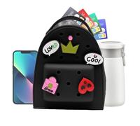 Silicone Backpack for Women, Waterproof Jelly Backpack, Cute Silicone Backpack, Cartoon Adjustable Travel Bag, Lightweight Backpack Purse, Girl's Travel Backpack, Waterproof Cartoon Backpack