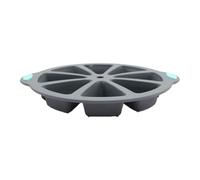Silicone Bake Mold, Triangular Cavity Pan, Non Stick Pastry Baking Tray, Multi Slot Dessert Form, Ideal for Cheesecake Bread Pizza Cornbread Muffins Scones Mousse Jelly Pudding Baking 32.8x29x4.3cm