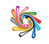 Silicone Bandes d’Élastiques Colorée ,10 Bandes Élastiques en Silicone A5Caisse Bandes de Caoutchouc d'Emballage de Livres pour Emballages Sac Carnet Exercice Carnet Emballage l'Équipement Extérieur