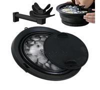 Silicone Bassine Pliable Bac À Glaçons Intégré, Bac À Glace Visage, Glacon Visage Bassine Pliable Pour Femmes Hommes Mariée Maison Voyage Matin Nuit Spa