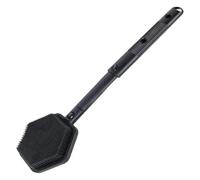 Silicone Bath Brush, Long Handle Body Scrubber, Massage Design with Soft Grip, Skin Care Cleaning Tool Flexible Scrubber, Tub Accessory with Comfort Style, Shower for Hotel Spa