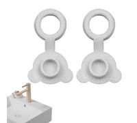 Silicone Bathtub Drain Stopper, Bath Tub Application, Adorable Bear Shape Seal, Hydrophobic Water Blocking Technology, Multifunctional Ergonomic Polymer Accessory, Bathroom Lavatory Replacement