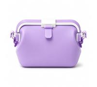 Silicone Beach Bag - Waterproof Pool Tote Bags for Women (Purple,L-5300ml)