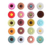Silicone Beads for Pens - 20 Pieces Flower Craft Set, Soft 3D Flower Focal Beads for Family, Students, Adults, Men and Women, Home Indoor Crafting, DIY Keychains, Holiday Art and Beading Projects