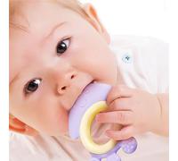 Silicone Bébé Dentition Brosse À Dents Masseur Infantile Entraînement Dent Dessin Animé Tortue Style Mã¢Cher Molaire Mignon Bébé Bambin Jouets