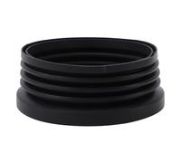 Silicone Bellow Améliore Baratza Encore, ESP, Virtuosa + Café Grinceing - Food Grade Material Black - 1 X Grinder Grinder Silicone Below, adapté aux Amateurs de Caféine