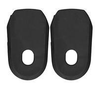 Silicone bicyclette vélo couvert armoire de protection 2pcs élastique résistant à la déchirure silicone souple routes de montagne pliantes vélo vélo vélo ensemble housse compatible avec manivelles en