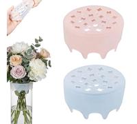 Silicone Blossom Grid Flower Arranger, Silicone Flower Frog Arranger Grid, Flexible Reusable Floral Grid for Vases, Stretchable Flower Arrangement Holder, Waterproof Flower Frogs (2Pcs-C)