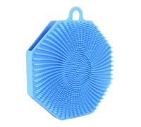 Silicone Body Scrubber - Handheld Body Brush | Soft Double-Sided Reusable Skin Scrubber | Massage Brush for Bathroom Daily Care Gym Spa Travel | Gentle Cleansing Tool for Men and Women