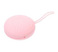 Silicone Boîte de Rangement pour Cup Menstruelle Portable, Rose | Fermeture Zippée Sécurisée, Usage Salle de Bain ou Voyage, Surface Lisse, Léger, Décoratif