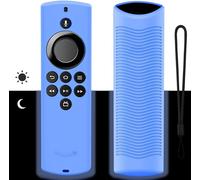 Silicone Boîtier De Télécommande Pour Fire Tv Stick Lite 2020 Alexa Télécommande Vocale,Protege Antidérapante Coque Étui-Brille Dans Le Noir[TEL9120940]