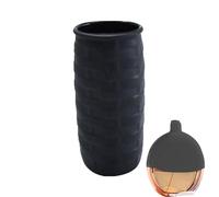 Silicone Bottle Covers - Travel Size Toiletries Travel | Travel Travel Size Toiletries, Stretchable Travel Container Caps For Standard & Travel-Sized Bottles - Prevent Spills In Luggage & Bags