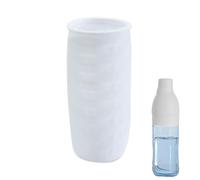 Silicone Bottle Covers - Travel Size Toiletries Travel | Travel Travel Size Toiletries, Stretchable Travel Container Caps For Standard & Travel-Sized Bottles - Prevent Spills In Luggage & Bags