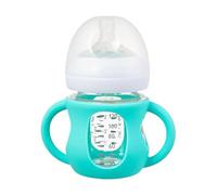 Silicone Bottle Sleeve (Anti Drop Cover) - Glass Bottle Protector With Easy Grip | Shockproof Silicone Sleeve For Bottles | Prevents Breakage, Soft Non-Slip, For Home Travel Outdoor, Fits Standard Gla