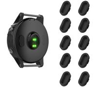 Silicone Bouchon Anti-Poussière pour Garmin Forerunner 45/55/165/245/255/265/745/935/955/965, Approach s60/s62/s50/s10/s12/g12, Swim 2/Vivosmart 5/Enduro/Vivomove Style Chargement Port Capuchons(10)