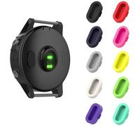 Silicone Bouchon Anti-Poussière pour Garmin Forerunner 45/55/165/245/255/265/745/935/955/965, Approach s60/s62/s50/s10/s12/g12, Swim 2/Vivosmart 5/Enduro/Vivomove Style Chargement Port Capuchons(10)