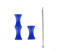 Silicone Bowstring Finger Protector for Recurve Silicone Bowstring(Blue)
