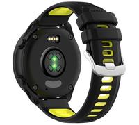 Silicone Bracelet de Remplacement pour Garmin Forerunner 70 Sangle Strap,Fermoir Bracelets de Montres Bracelets Bande avec Sangle Armband pour Google Garmin Forerunner 170 Accessoires (citron noir)