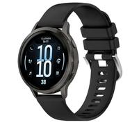 Silicone Bracelet pour Garmin Venu 4 41mm/Venu 3S/Venu 2S, 18mm Bracelet Silicone Sport de Remplacement pour Garmin Vivoactive 4S/Vivomove 3S/Forerunner 255S/255S Music/265S/45S/Instinct 2S