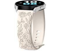 Silicone Bracelet pour Huawei Watch 5 46mm/4/4 Pro/3/3Pro/Ultimate/Ultimate 2/Buds, 22mm Flower Sport Bracelets de Remplacement pour Honor MagicWatch 2 46mm/Watch GS Pro/GS 3