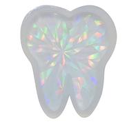 Silicone Brillant En Silicone Big Dent Les Moules Holographiques Légers Pendante Moule De