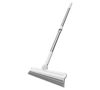 Silicone Broom, Silicone Double-Sided Pole Extendable, Broom Squeegee