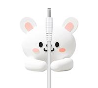 Silicone Cable Organizer - Self Adhesive Capybara Cable Clips | Cord Management Under 6mm No Drill Wire Organizer for Desk Charger USB Key Holder Storage Clip