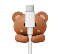 Silicone Cable Organizer, Self-Adhesive Capybara Cord Clips for Desk, Cable Management Clamps for Charger, USB, Extension, Phone, Appliance, Wall, Home, Car