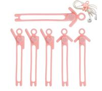 Silicone Cable Ties - Flexible 6X Charging Cord Designed For Neat Wire Management, Soft Reusable Straps Organizing Headphone Cables And Gadget Wires With Smooth Durable Strength | Multi-Functional Bun