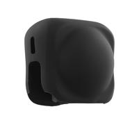 Silicone Cache Objectif pour Insta360 x4 Accessoires, Capuchon Objectif de Protection Protecteur d'Objectif de Caméra d'action Flexible Accessoires de Protection d'Objectif (Noir)