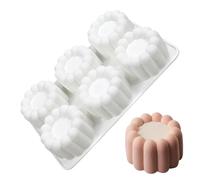 Silicone Cake Molds, Cute Shaped Pastry Dessert Baking Molds, 6-Cavity Nonstick Easy Release For Mousse Chocolate Pudding Jelly Home Bakery Beginner Adults