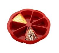 Silicone Cake Pan - 8-Cavity Triangle Shape Non-Stick Baking Mould, Flexible Reusable Oven Tray For Muffins, Brownies, Cornbread & Scones | Heat Resistant Kitchen Bakeware For Home Baking Use
