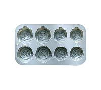 Silicone Cake Pan - Nonstick Baking Mold, Food Grade Craft, Birthday Holiday Party Supplies | Cupcake Chocolate Dessert Making Kit for Kitchen Oven Use Professional Durable Beginner Friendly