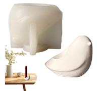 Silicone Candle Holder Mold, Bird Tea Candle Mold, Reusable Casting Tool with Easy Release, Non Stick Craft Molds, DIY Art Accessory with Flexible Material, Supplies for Epoxy Resin Concrete Art