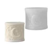 Silicone Candle Mold - 3D Silicone Home Decor | Holiday Candle Mold Perfect for Holiday, Birthday Party, Offices, Home, Room School, Dormitory or Soap Baking Chocolate, 3.07x3.27x0.78in