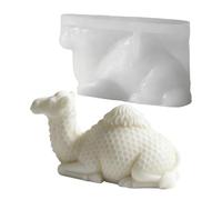 Silicone Candle Mold - Flexible Silicone Medium Size | Epoxy Plaster Soap Casting Form Decorative Wax Ornament Tool | Handmade Scented Candle Making Mould For Home Room Wedding Party Table Decor