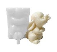 Silicone Candle Mold - Silicone, Heat-Resistant Dishwasher-Safe Holiday Mold Flexible | Reusable Festive Candle Soap Resin Mould, Holiday Craft For, Soap, Fondant, Cake, Resin Art