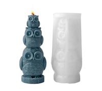 Silicone Candle Molds,Animal Shape - Casting Resin Candle Moulds | 3D Stackable Cute Reusable Mould | Silicone Candles Mold | For Holiday Birthday Party Offices Home Room Desk Desktop Weekday School