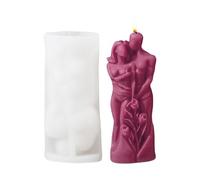 Silicone Candle Molds - Hugging Couple 3D Design, High-Quality Flexible | Material, Creativee Candle Making Accessory, Uniquee Couple Design | Perfect for Homemade Soap Clay Craft Plaster, Artistic D