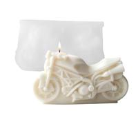 Silicone Candle Molds - Silicone Non Stick 3D Motorcycle | Reusable Soap Resin Mould | 3D Motorcycle Candle Mold, Flexible Non-Stick For Plaster Resin Concrete Ceramics Wax, DIY Home Decor Table Decor