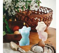 Silicone Candle Mould,Body Type Candle Shape,Handmade Candle Making Kit,3d Diy Silicone Mould,Molding Moulds,Aromatic Plaster Making Tools.[W516]