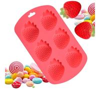 Silicone Candy Mold, Non Stick Baking Tray, Small Chocolate Mold with Reusable Design, Food Grade Silicone Material, Candy Making Kit with Flexible Shape, Family Friends Holiday Baking Use