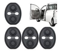 Silicone Car Door Lock Cover, Shock Absorption Latch Guard, 3.35x2.6 Inches Cover with Soft Silicone Material, Silent Door Stopper, Vehicle Lock Protector with Cushion Design, Automobile Accessory for