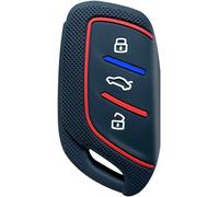 Silicone Car Key Case Cover Compatible With Mg (Black)